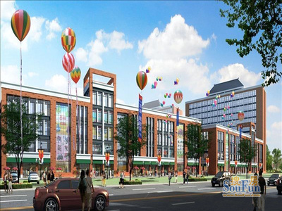 咸陽玉林國際商貿中心的相冊-咸陽玉林國際商貿中心效果圖2 -效果圖-戶型設計圖-建筑圖-平面圖-咸陽搜房網