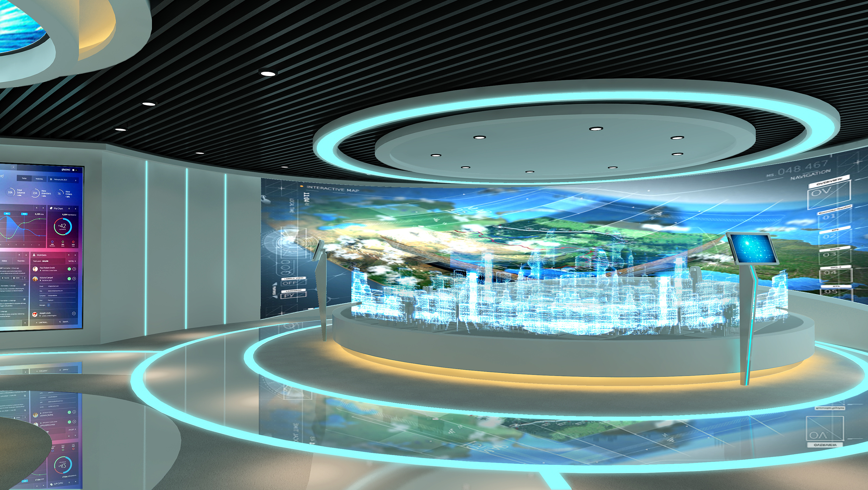 產業園孵化器數字展廳